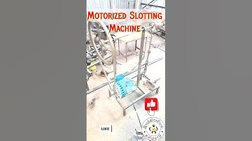 Motorized Slotting Machine @davidarulraj.p_official