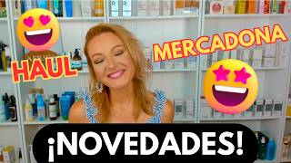 HAUL NOVEDADES MERCADONA COSMÉTICA Y LIMPIEZA!!
