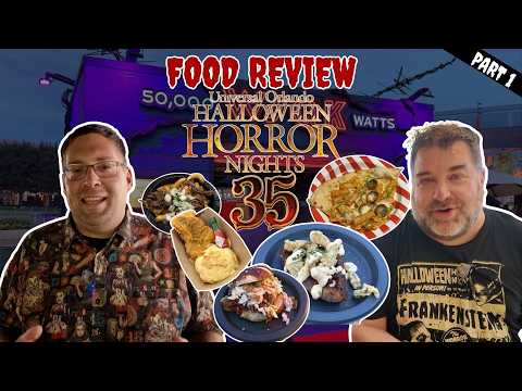 Reviewing the Food at HHN 35 | Universal Studios Florida | Part 1