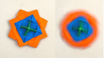paper spinner toy for kids /easy kids craft ideas / paper crafts / paper crafts for school