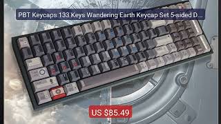 PBT Keycaps 133 Keys Wandering Earth Keycap Set 5-sided Dye-sublima... — Top Rated 2026 | Buy Now!