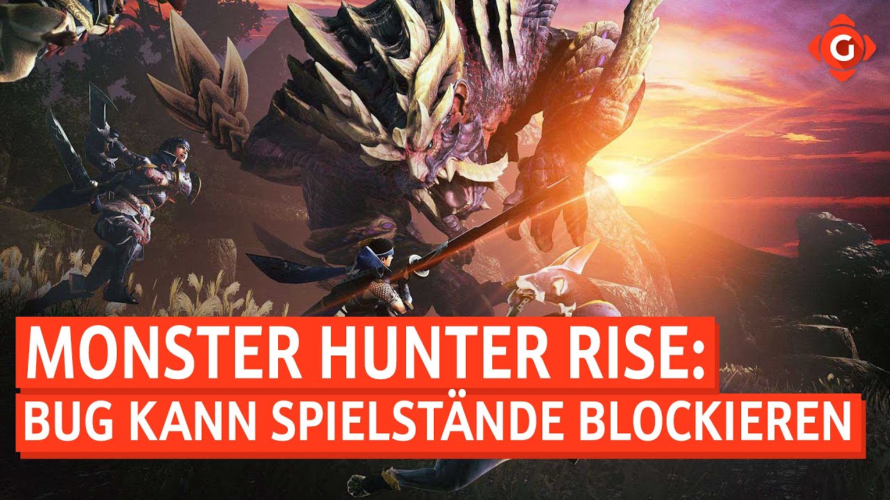Mh Rise Bug Monster Hunter Rise: Bug kann Spielstände blockieren! Wreckfest ...
