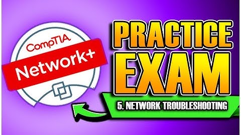 CompTIA NETWORK+ N10-009 EXAM PREP (2025) - Practice Test - Section 5 Network Troubleshooting