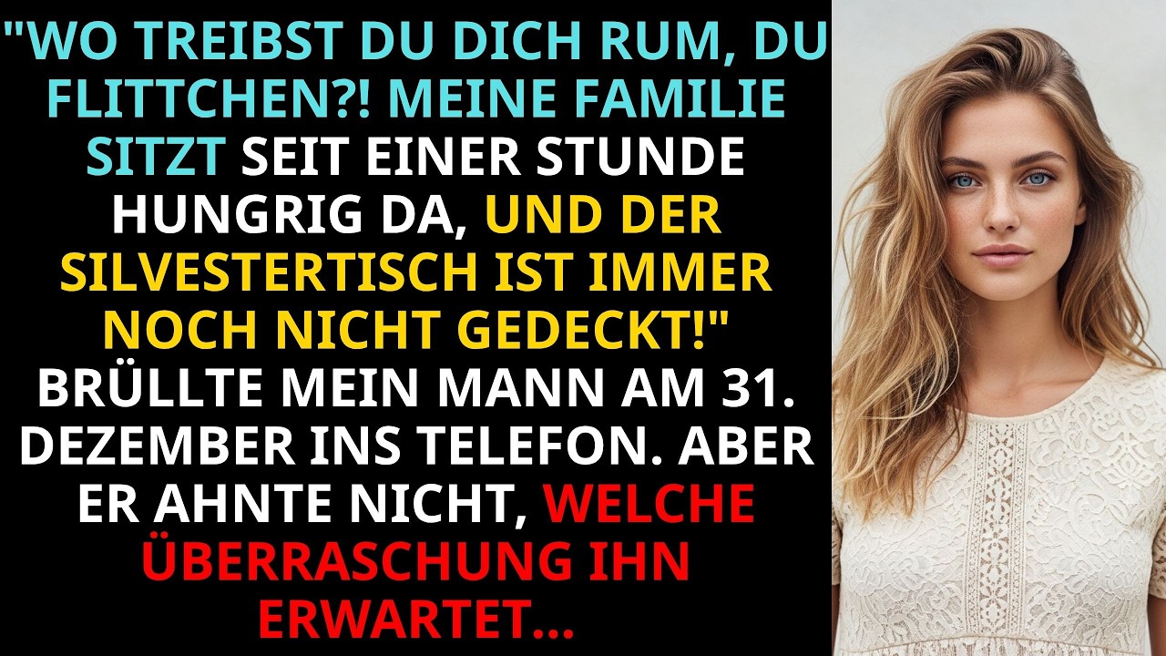 Ich stand in der Schlange im Supermarkt, als mein Mann mich anbrüllte: „Wo treibst du dich herum, du Schlampe? Meine Verwandten hungern schon seit einer Stunde!“ Alle drehten sich nach mir um....