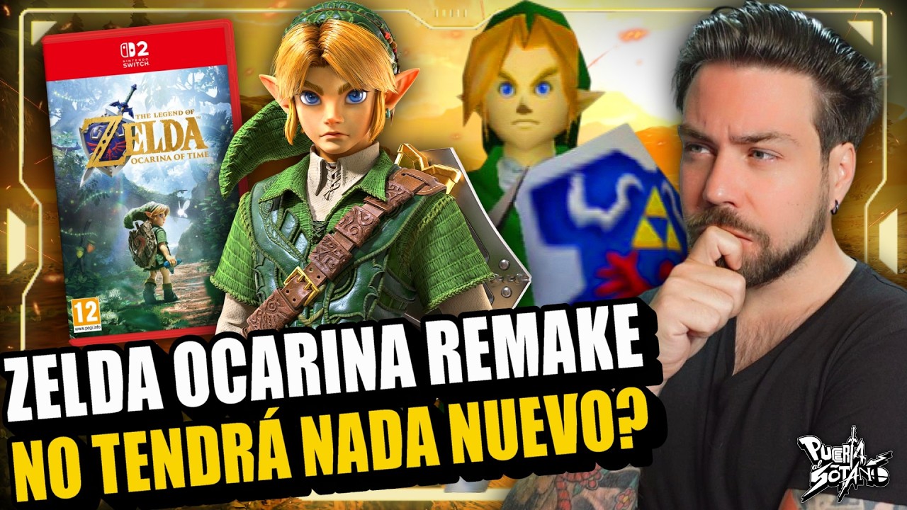 🔥Zelda Ocarina of Time Remake NO TENDRÁ NADA NUEVO!? 10 CAMBIOS que tendrá EL REMAKE de OCARINA!