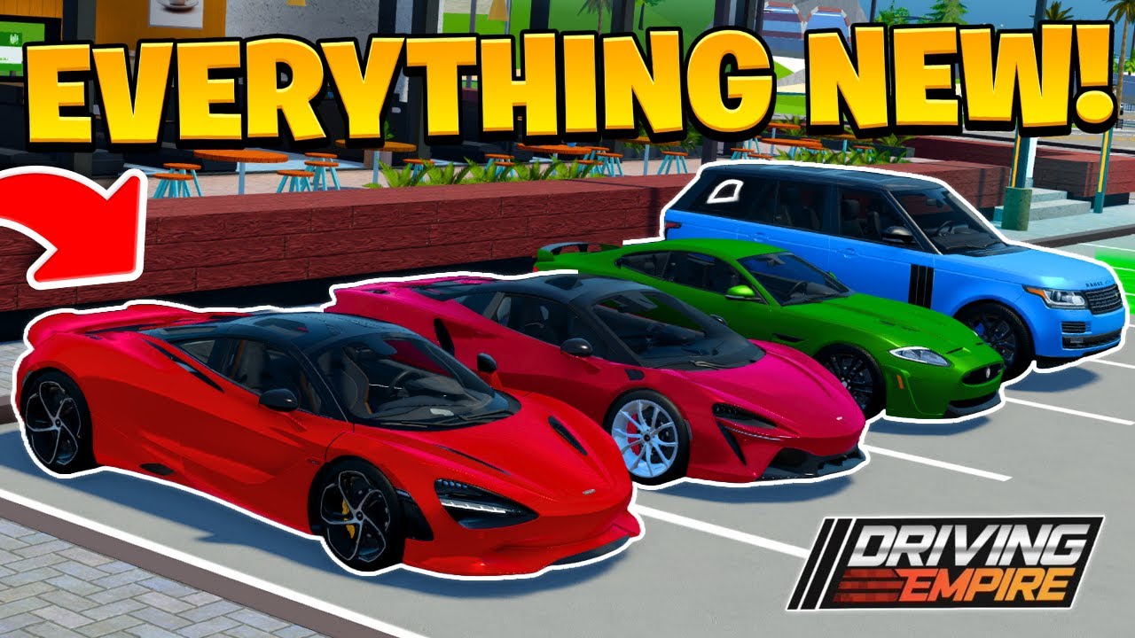 EVERYTHING NEW In The Driving Empire Update! - YouTube
