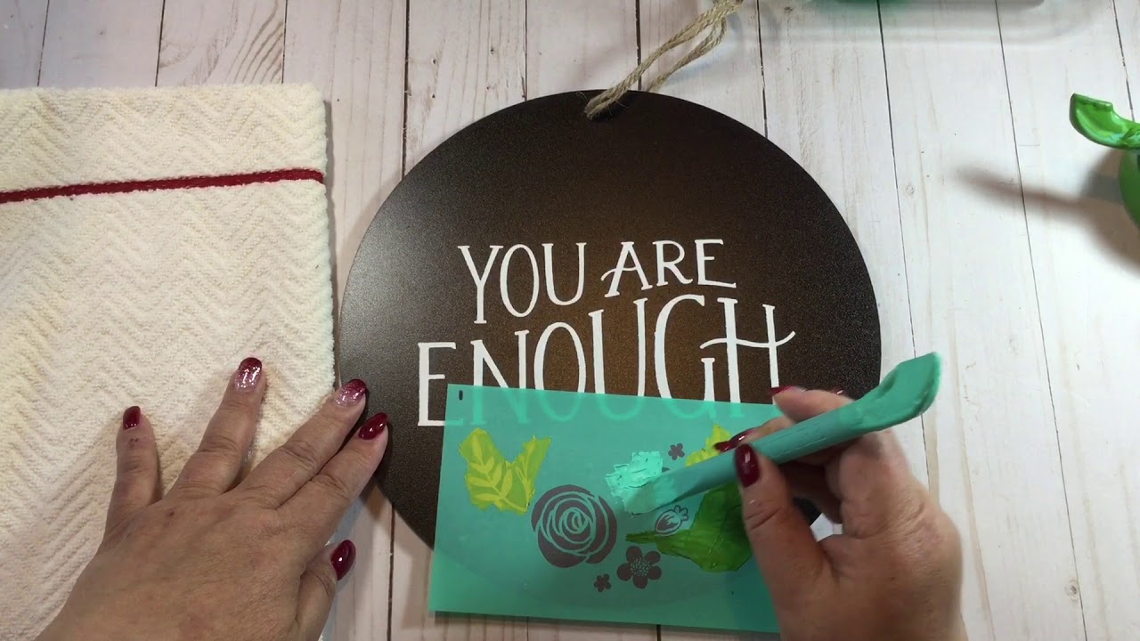 YOU ARE ENOUGH with CHALK COUTURE YouTube