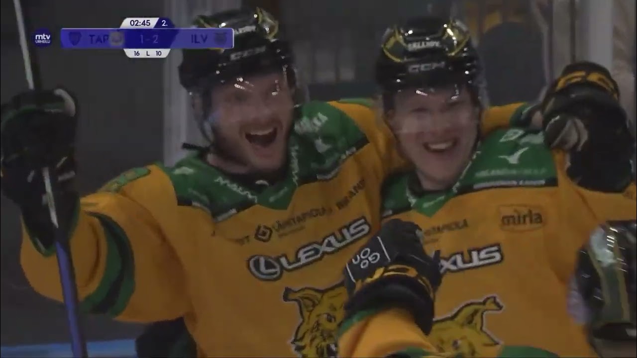 Tappara-Ilves 1-6  4 puolivälieräottelu maalikooste 2.4.2025