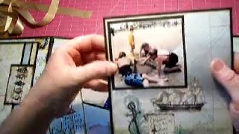 8x8 FlipBook album - walk through and album construction.  part 1