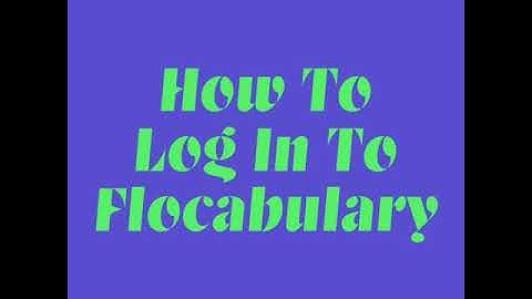 How To Log In To Flocabulary