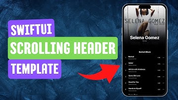 Build a Dynamic Scrolling Header with SwiftUI! 🚀🎵