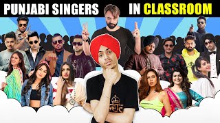 PUNJABI SINGERS in CLASSROOM | Funny Conversation | HARSHDEEP SINGH