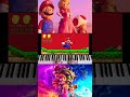 Super Mario. Piano version.