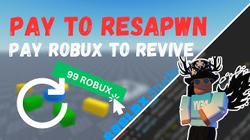 Roblox Studio: How to make a PAY TO RESPAWN GUI
