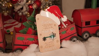 A Holiday Surprise Made with the EX Laser | Laguna Tools