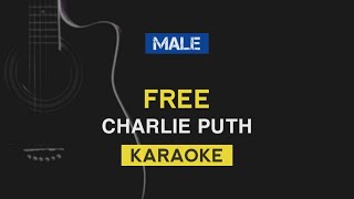 Charlie Puth - Free (Karaoke | Instrumental) with Lyrics