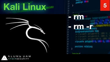 กล่องดำ Cyber The Series | Kali Linux 101 x คำสั่ง rm และ rm -r