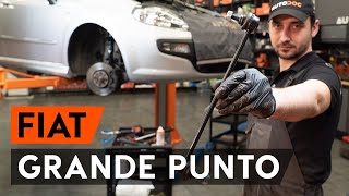 Como substituir Barra escora barra estabilizadora FIAT GRANDE PUNTO (199) - vídeo guia