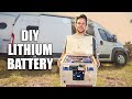 How To Build A Temperature Controlled Lithium Battery For Your Van On A Budget