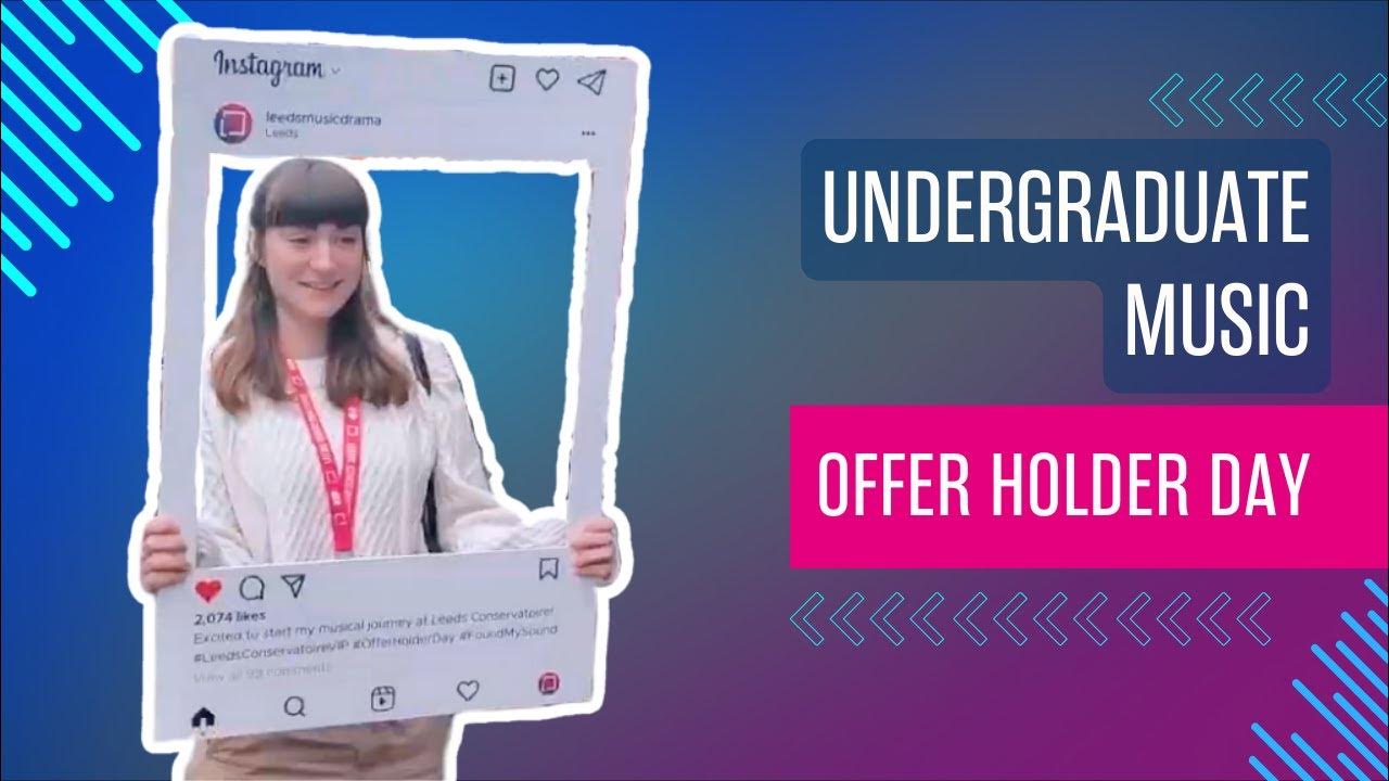 Undergraduate Music Offer Holder Day YouTube