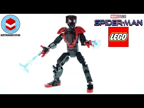 LEGO Marvel Spider-Man 76225 Miles Morales Figure Speed Build
