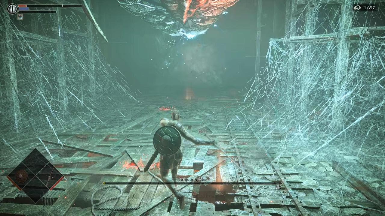 Demon's Souls Armored Spider boss fight YouTube