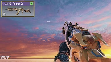 New Lunar New Year Crate Opening | Unlocking AK-47 - Year of Ox | CODM