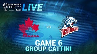 Team Canada - Thomas Sabo Ice Tigers | Game 6 | Spengler Cup Davos 2018