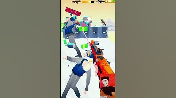 Gun Run 3D 🎞🎓🎰 Gameplay Walkthrough Lvl #1 ANZM6 GDG98