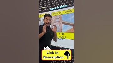 General Ratios Used for House Construction |YAHYA SIR ||#viral#shorts#viralreels#reels #home