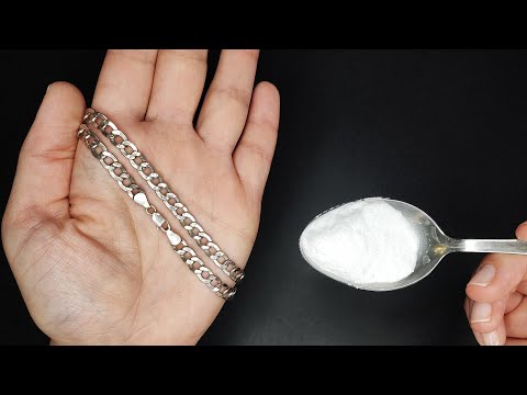 Ювелиры скрывают это от вас! Сделайте так, чтобы почистить серебро за 1 минуту