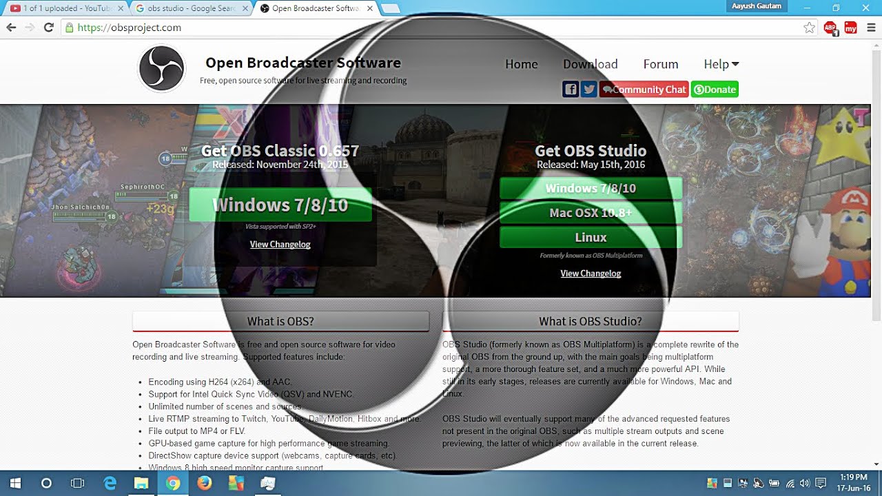 record screen obs record screen obs