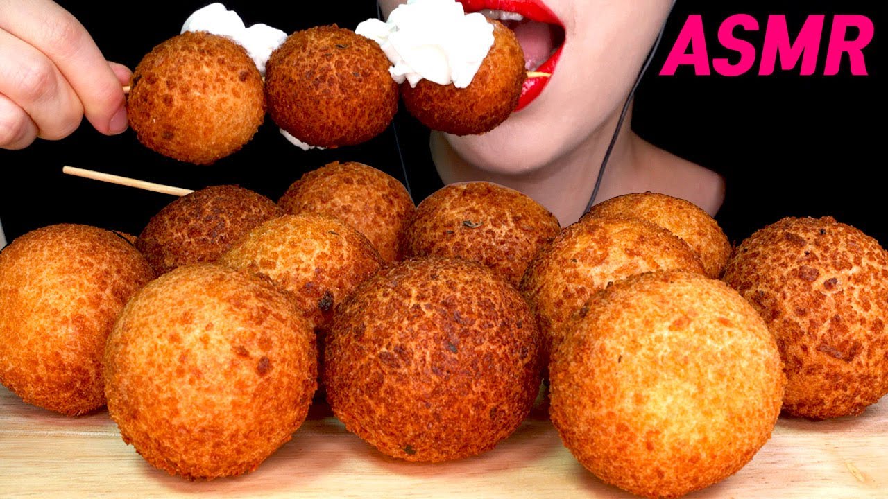 ASMR Cheese balls MUKBANG(EATING SOUNDS) 치즈볼 먹방asmr NO TALKING!