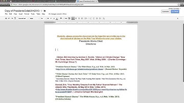 Easybib to Google Docs