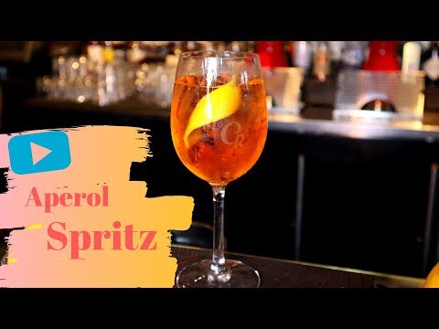 Học Pha Chế Online I Cách Pha Chế Aperol Spritz I Cho Mùa Hè Thêm Tươi Mát