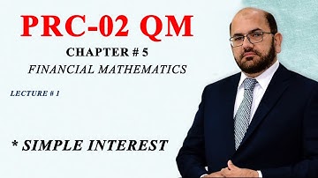 PRC-2 QM | Lecture # 01 | Chapter 05 & 06 | Sir Zahid Qavi | RISE |