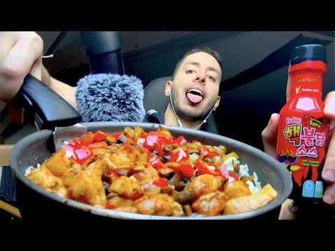 ASMR FR - POULET TRÈS TRÈS TRÈS PIQUANT