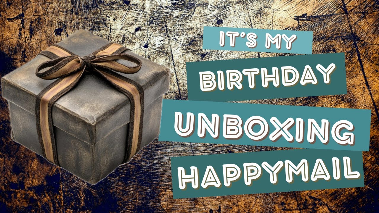 Unboxing My Birthday Happy Mail | Surprise Package from Jessica
