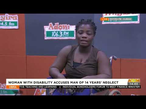 At a point, I wanted to kill my newborn baby - Woman with Disability Confesses - Obra on Adom TV At a point, I wanted to kill my newborn baby - Woman with Disability Confesses - Obra on Adom TV