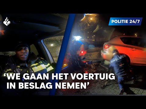 Politie 24/7 | Geen rijbewijs | In beslag genomen voertuig
