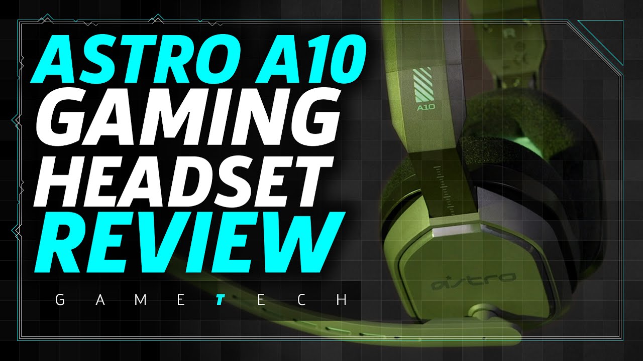 Astro A10 Headset Review Youtube