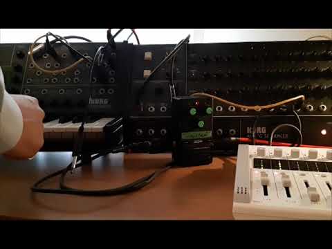 MS20 + SQ10 Korg +analog delay (DdM - 2021) Performance video