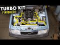 Finishing My LS6 SWAPPED Volvo Wagon&#39;s TURBO KIT!