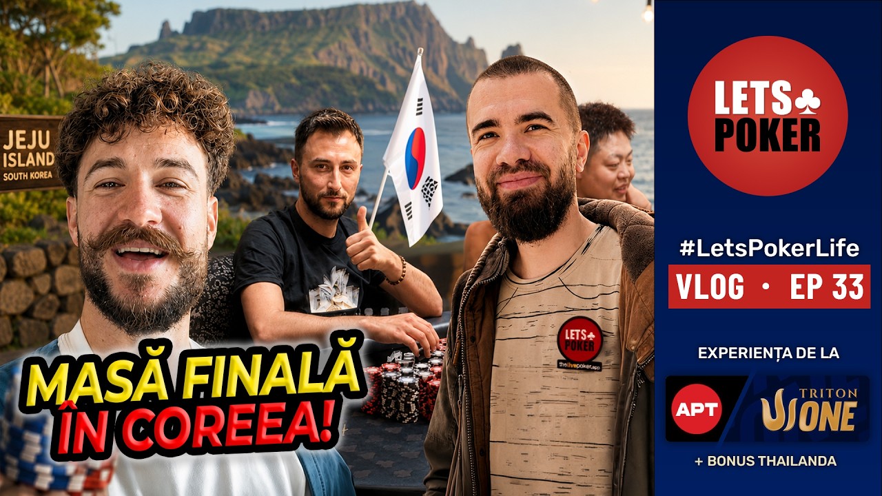 POKER ÎN COREEA: APT, TRITON ONE și o nouă masă finală uriașă