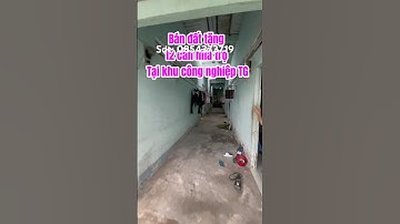 Bán đất tặng 12 căn nhà trọ, tại Khu công nghiệp Tân hương Tiền Giang #bdstiengiang #giárẻ #bd #bds
