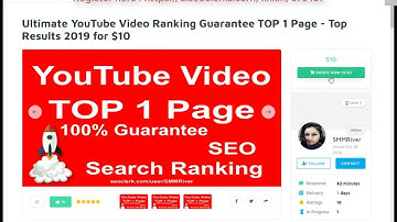 Ultimate YouTube Video Ranking Guarantee TOP 1 Page Top Results 2019 for $10 on