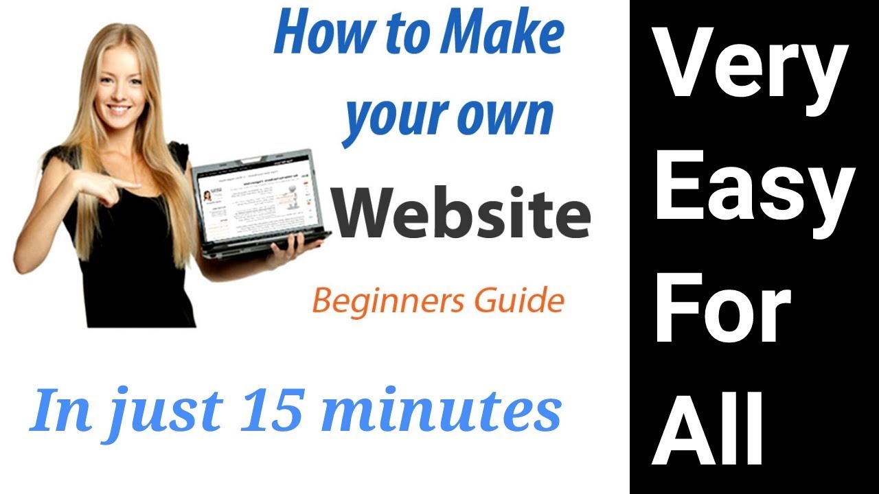 how to make a professional website for free