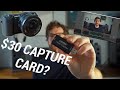 Livestreaming with your Sony a5100 a6000 | $30 Capture Card