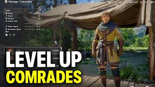 How To Level Up Comrades In Crimson Desert | Learn New Skills Update