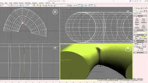 3ds Max Tutorial Part 7 Shapes   Sub Object, Lofting, Lathing   Basic Modeling